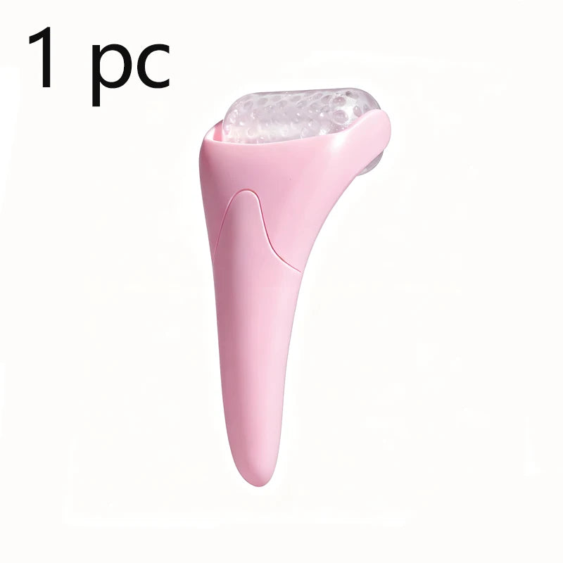 Ice Roller for Face and Gua Sha Facial Tool Set, Ice Face Roller Reduces Puffiness Relieves Migraines Skin Care Tools, Self Care