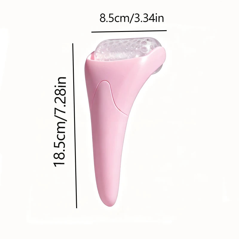 Ice Roller for Face and Gua Sha Facial Tool Set, Ice Face Roller Reduces Puffiness Relieves Migraines Skin Care Tools, Self Care