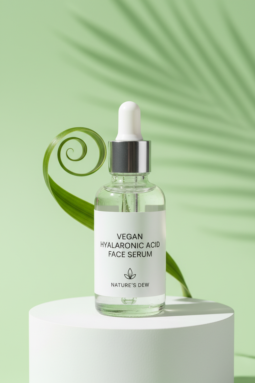 Vegan Hyaluronic Acid Face Serum